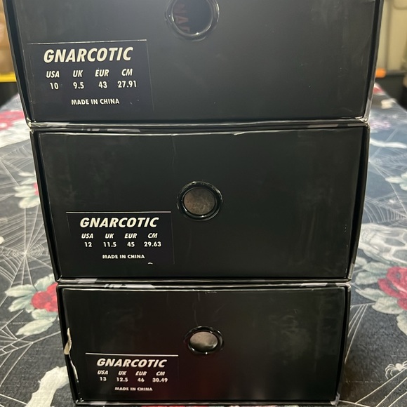 DS GNARCOTIC SB DUNK LOW BUTTERFLY EFFECT BLACK/ORANGE LIL GNAR MONARCH 6 6.5 10 - Picture 16 of 16